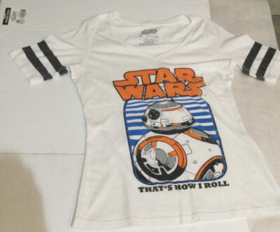 Star Wars Thats How I Roll Tee Shirt Sz S