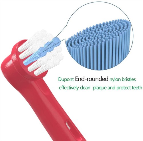 8 piezas para cabezal de cepillo de dientes eléctrico compatible con Oral B Kids - Imagen 25 de 27