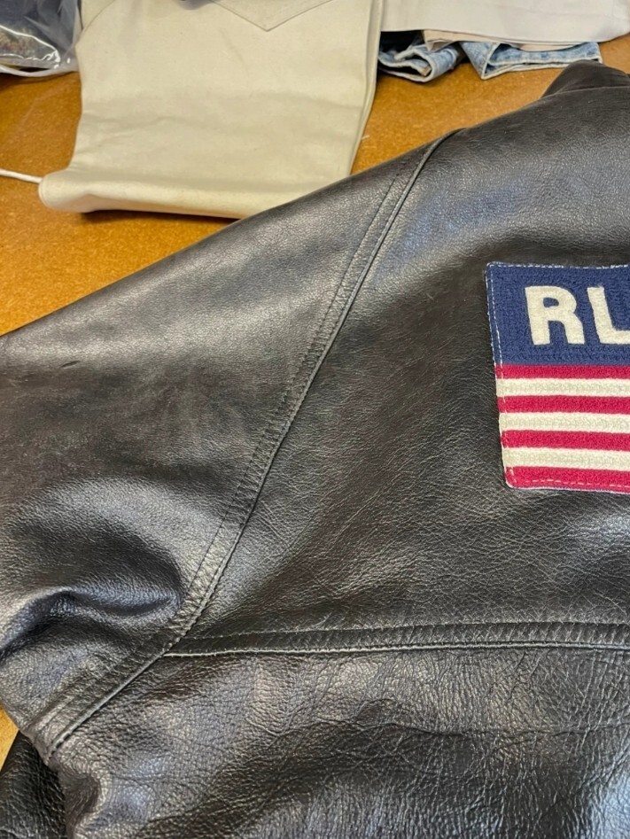 ジャケット・アウター 90's Ralph Lauren RLX \"Leather Fireman\" vintage ralph lauren 90s RLYC CP-93 fireman jacket | eBay