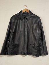 Vintage Golden Bear Womens Leather Jacket Size XL 22x26 USA Made Ladies Philly