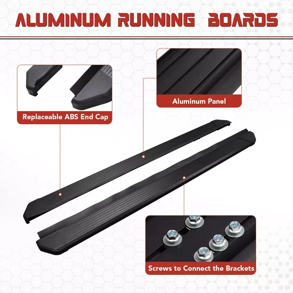 Подножки/алюминиевые силовые пороги для 2022+ Acura MDX/2023+ Honda Pilot - Изображение 4 из 4