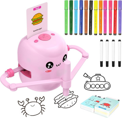 Drawing Robot for Kids, Interactive Educational Drawing Robot with Voice Interac