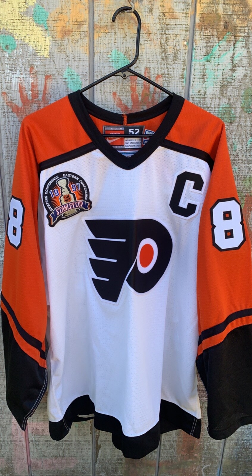 1997 eric lindros stanley cup final jersey size 52 (never worn) eBay