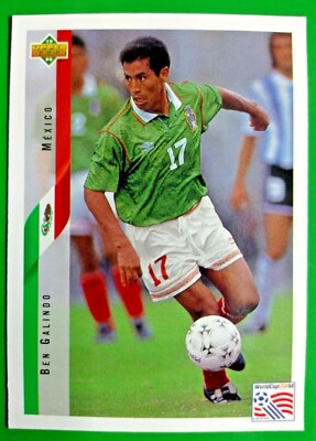 Ben Galindo, Mexico N.32-WORLD Cup USA 94 Collectible Card Der Upper D. E.C. K