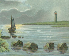 NEW YORK CITY TRADE CARD, REEVES & CO RELIABLE SEEDS, at 68 CORTLANDT St.  K467