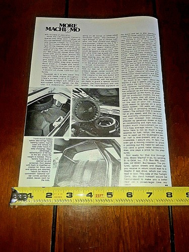 1979 MECHAM DKM CAMARO Z28 ORIGINAL ARTICLE - Picture 2 of 12