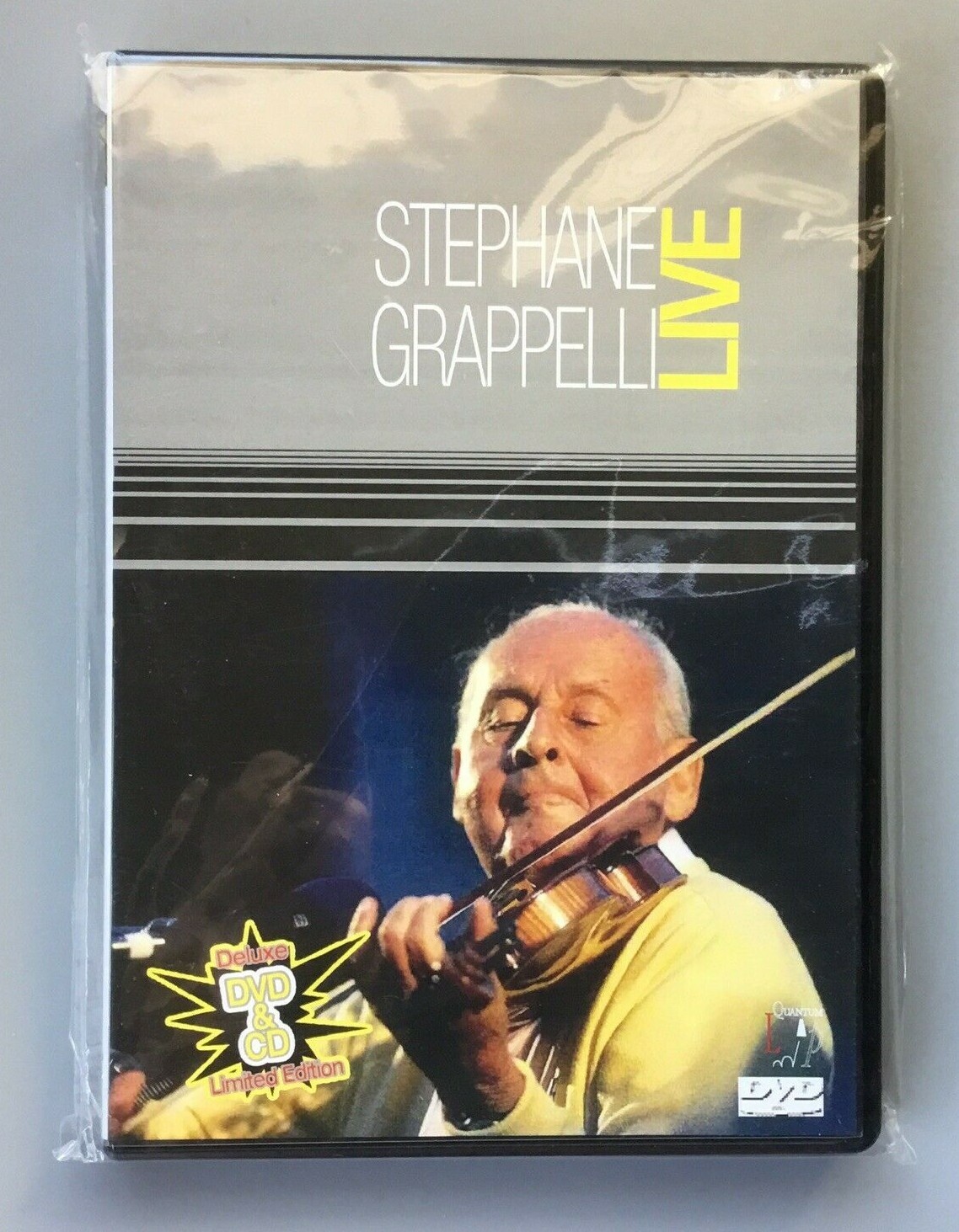 Stephane Grappelli  Live  Deluxe DVD & CD Limited Edition  New & Sealed