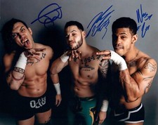 WES LEE ZACH WENTZ TREY MIGUEL RASCALS WWE NXT Autograph Signed 8X10 PHOTO #2