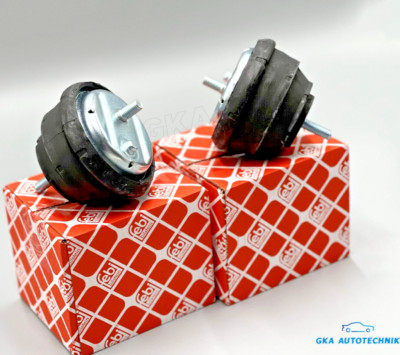 2x FEBI MOTORLAGER VORNE FÜR BMW 3-ER E36 E46 320 323 325 328 330 Z4 E85 2.2-3.0
