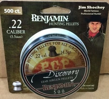 Benjamin .22 Caliber Hollow Point Pellets 500 ea BHP22 - C17