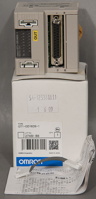 NEW Omron GT1-OD16DS-1 Digital I/O Input Terminal Module, ASM PN: 54-123388A11