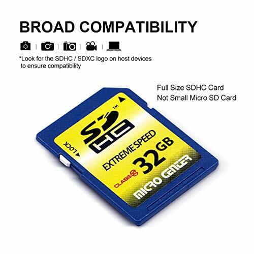 Micro Center 32GB Class 10 SDHC Flash Memory Card SD Card 2 Micro Center 32GB Class 10 SDHC Flash Memory Card SD Card 2