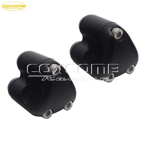 Pair 1" Handlebar Light Horn Start Control Switches For Harley Bobber Cafe Racer - Picture 5 of 11