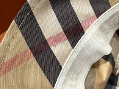 Genuine Burberry Bucket Hat Check cap White - 56 (XS-S