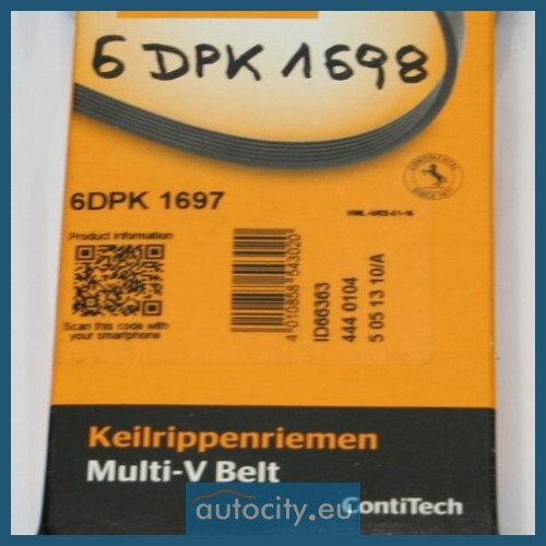 ContiTech 6DPK1697 6PK1698 V-Ribbed Belts | eBay