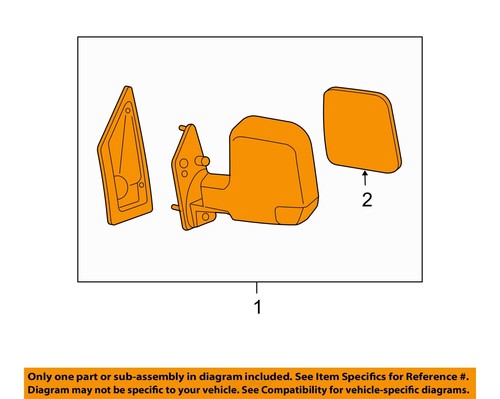 Genuine GM OEM Power Mirror Switch - Part #23154702 / 84643953 - Door Panel Mount