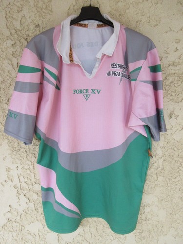 Maillot Rugby Force XV - Amicale Des Joueurs De Chablis - Vintage N°5 - XL