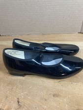 Illinois Theatrical Footwear Youth Girls US Size 2 1/2 2.5 Black Tap Shoes