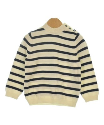 PETIT BATEAU Sweaters WhitexNavy(Border) 95(36M) 2200545960229