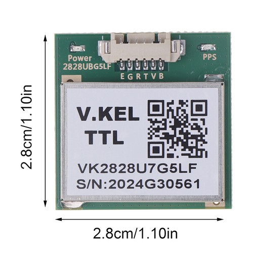 GPS Module UBX7020 VK2828U7G5LF TTL 1-10Hz With Antenna FLASH Flight Control - Picture 2 of 12