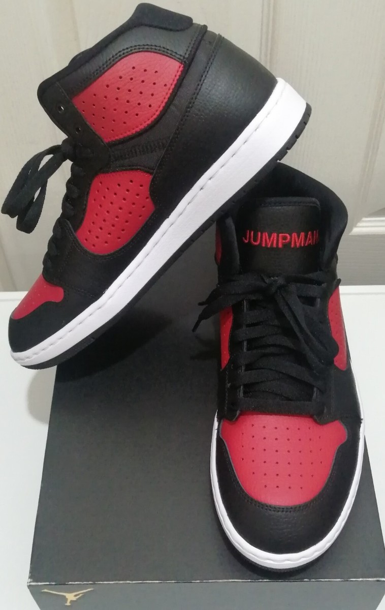 JUMPMAN JORDAN ACCESS MENS UK 8.5 BLACK & RED AR3762006