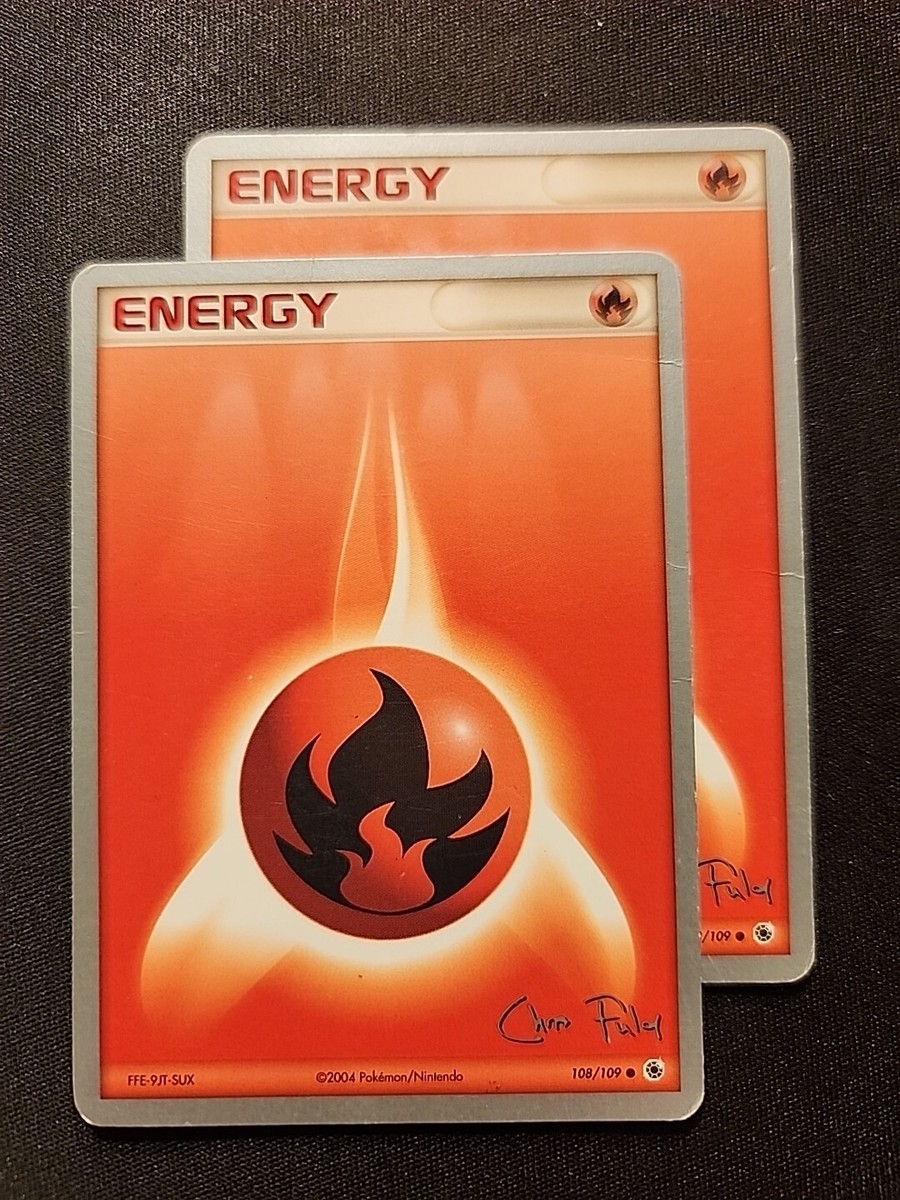 1 x Fire Energy - 2004 (Chris Fulop) 108/109 World Championship