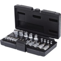 "Ks Tools 1/4\"+1/2\" Torx-SteckschlüSsel-Satz, 21-Tlg . - 911.4307"