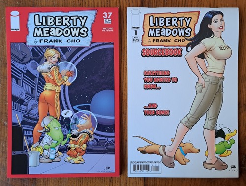 Liberty Meadows by Frank Cho n. 1/37 serie completa + Sourcebook ( 38 comics ) - Foto 19 di 22