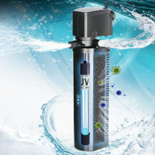 Powerful 300GPH Aquarium Filter for 75-200 Gallon Freshwater Saltwater Tanks