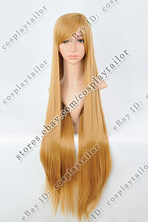 100cm top blonde wig