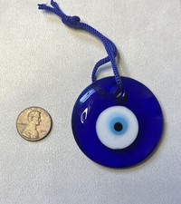 Glass Evil Eye Wall Ornament