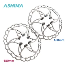 Light weight ASHIMA Ai2 Disc Rotor 160mm 73g +180mm 104g Road/MTB Bike