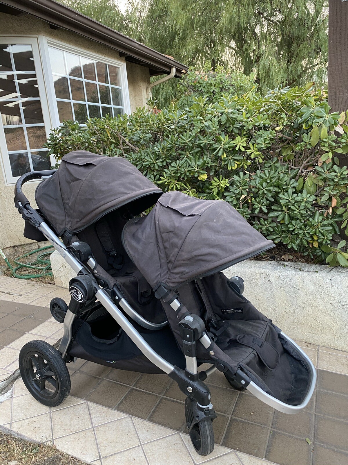 baby jogger city select charcoal second seat