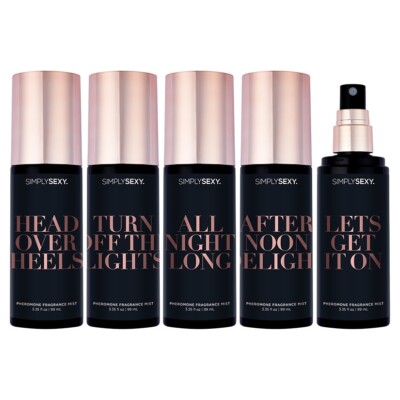 SIMPLY SEXY CONFESSIONS PHEROMONE BODY MIST MIX AND MATCH ALL FRAGRANCES