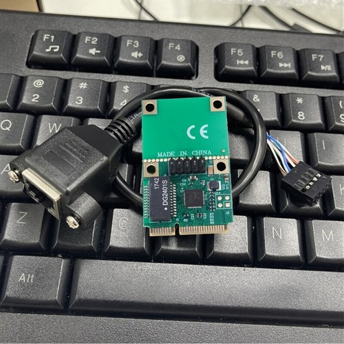 Mini Pci-e Card 10/100/1000Mbps Gigabit Ethernet RJ45 Adapter Card - Picture 4 of 11