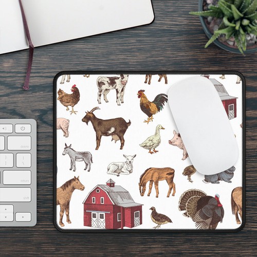Farm Animal Prints Mouse Pad - Foto 3 di 5