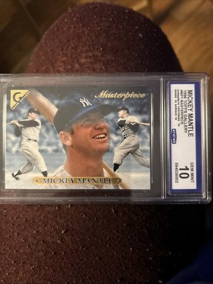 1996 Topps Gallery Masterpiece Mickey Mantle MP1