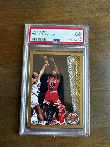 1992 Fleer Michael Jordan #238 PSA 9 MINT