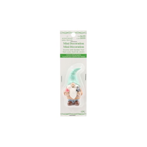 Mini Gnome with Garden Tool Decoration by Ashland® - Picture 3 of 3