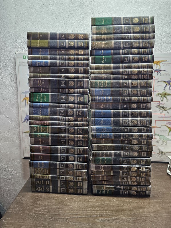 Britannica Great Books Of The Western World 1989 2-17,20-54  Many Sealed New VGC