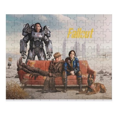 Fallout Tv Show Wooden Jigsaw Puzzle 120 Pieces Family Game Gift