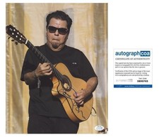 Cesar Rosas Los Lobos Signed Autographed 11x14 Photo ACOA