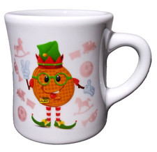 TUXTON Waffle House 2021 Christmas Holiday Heavy Ceramic Diner Style Mug 9 oz
