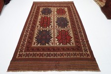 Tappeto tribale Sumak Kilim floreale 6 x 9 piedi tappeto afgano annodato a...