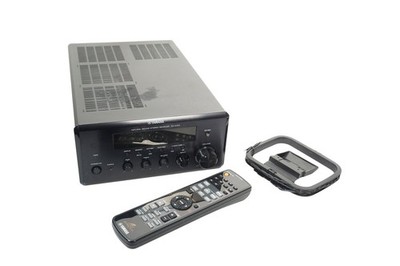  Yamaha RX-E410 2.1 Stereo Receiver Natural Sound Schwarz 