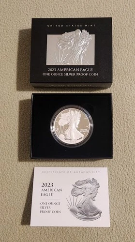 2023 S Proof Silver Eagle OGP