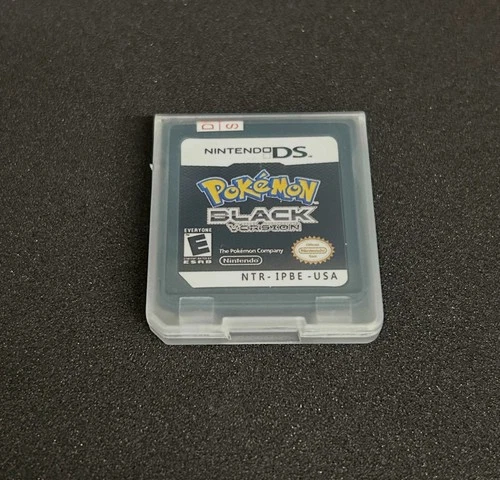 Pokemon Black Version for Nintendo DS NDS 3DS US Game Card 2011 Very Good USA