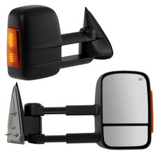 Towing Mirror Pair Tow Mirrors Compatible W 2003-2006 Chevrolet Silverado Gmc Towing Mirror Pair Tow Mirrors Compatible W 2003-2006 Chevrolet Silverado Gmc