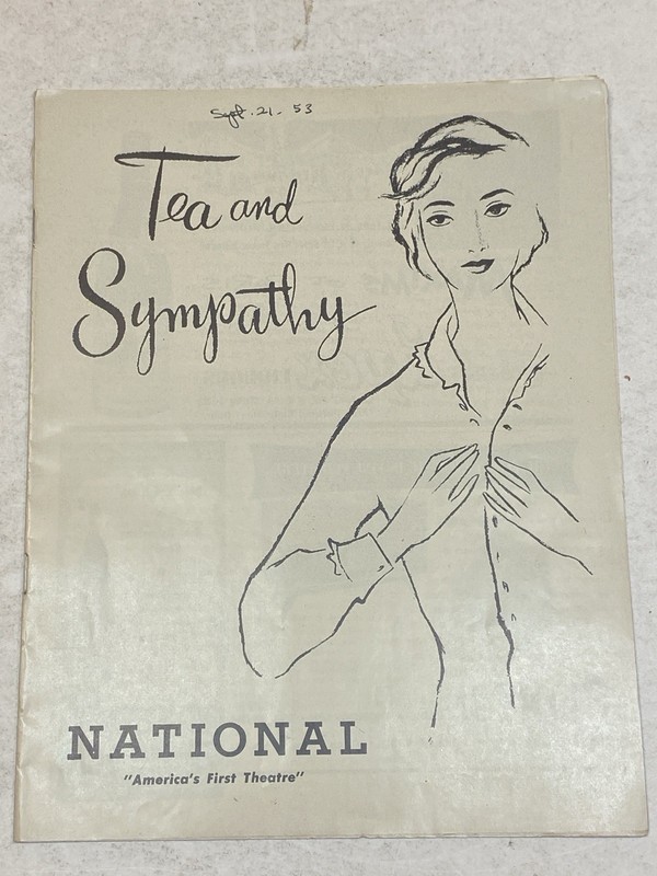 Tea and Sympathy Leif Erickson Deborah Kerr Play National Theater Washington DC