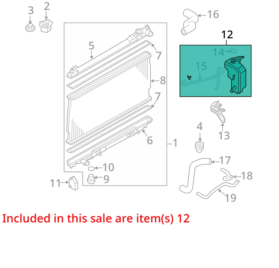 2007 Infiniti M45 Coolant Overflow Bottle OEM 120K Miles - LKQ386123440 - Изображение 4 из 4